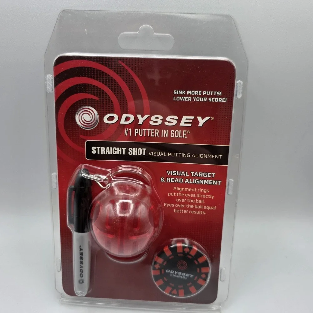 Odyssey Straight Shot Golf Putting Alignment Tool with marker 2020 Callaway